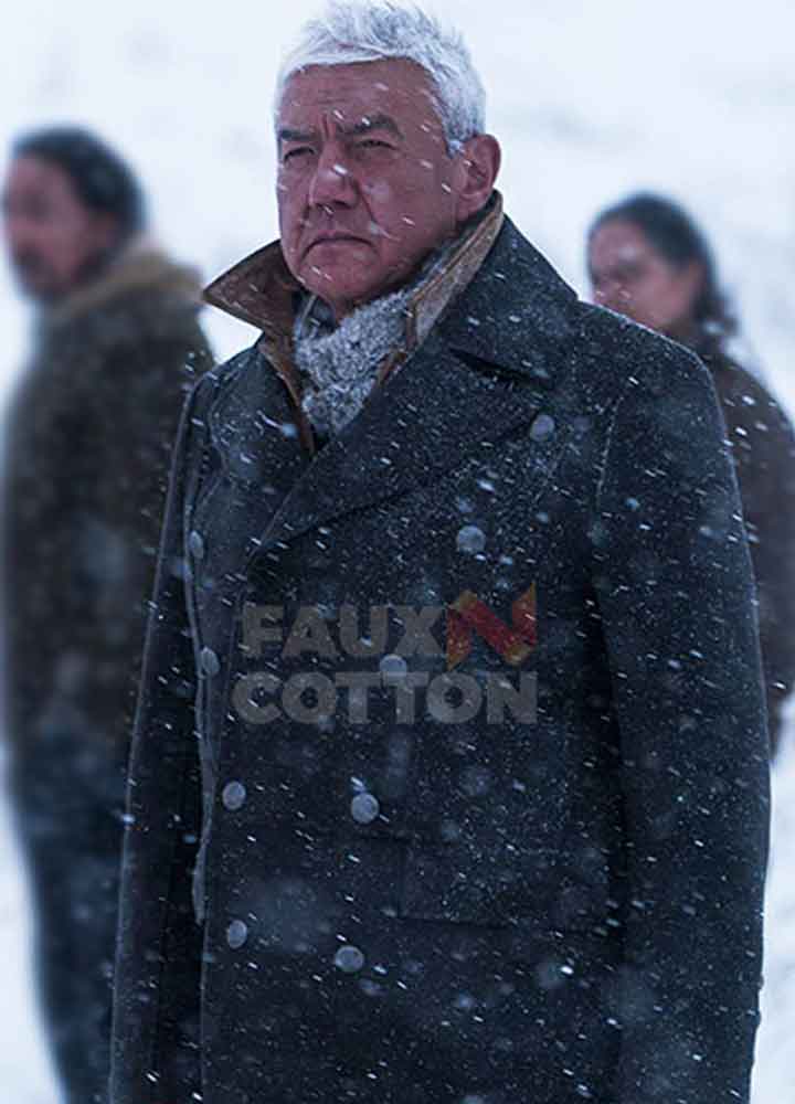 Cold Pursuit Tom Jackson Black Coat